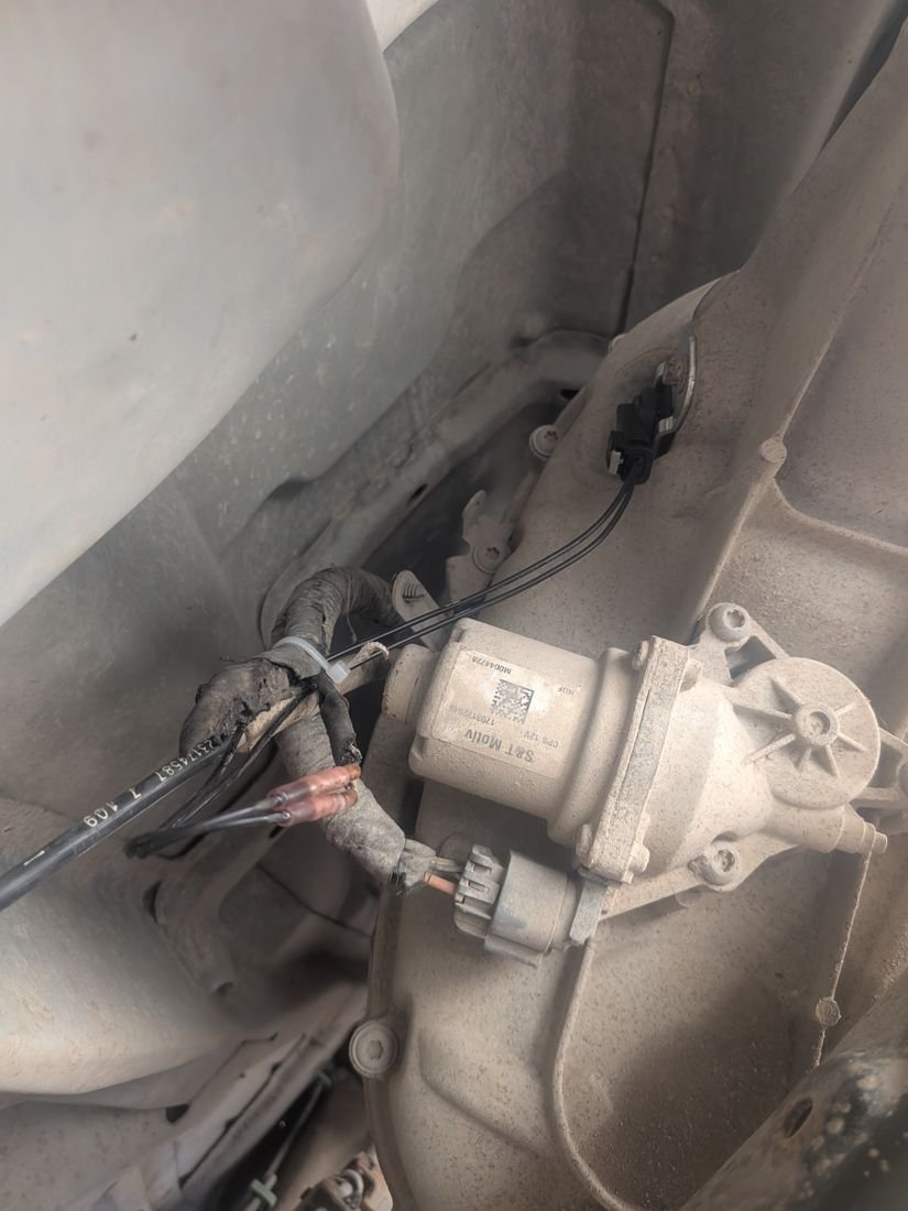 Transfer case & wiring